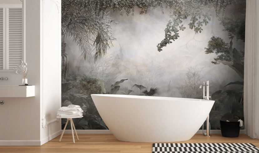 Bathroom Wallpaper Murals | Wallsauce US