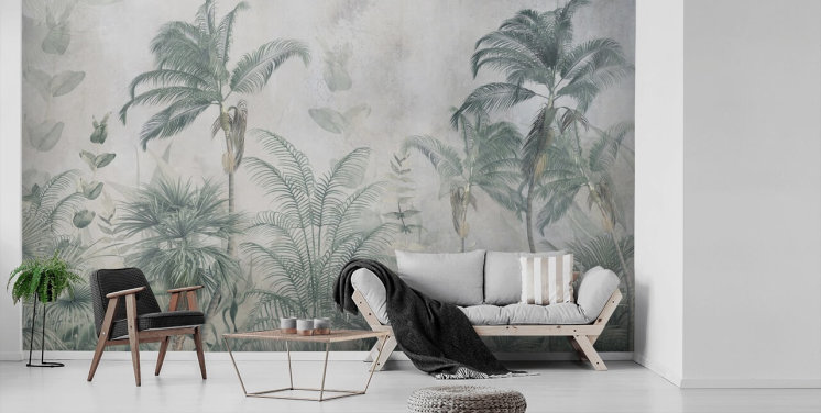 Land of The Jungle - Vintage Jungle Wall Murals | Wallsauce US