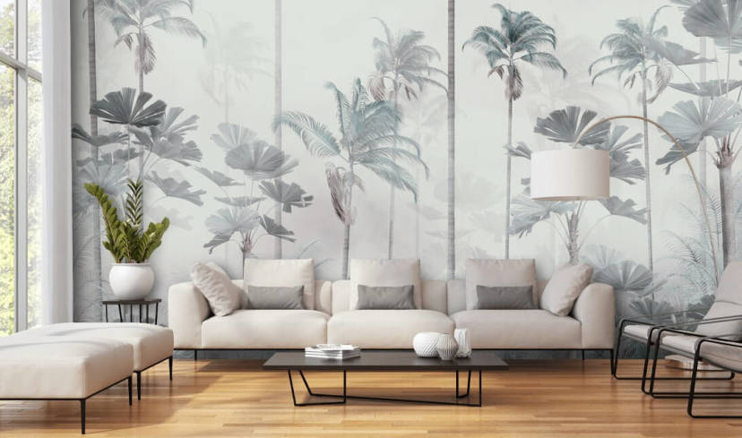 Living Room Wallpaper Murals | Wallsauce US