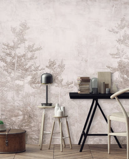 Vintage sepia tone hazy tropical jungle wallpaper Vintage sepia tone hazy tropical jungle wallpaper