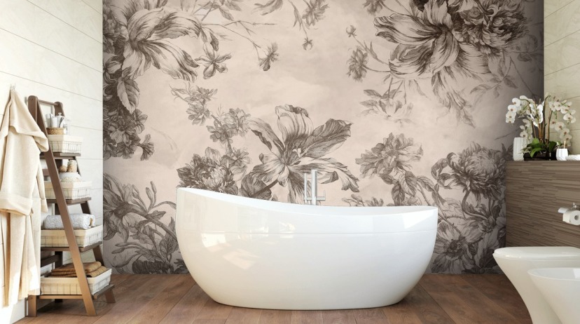 Floral Wallpaper and Flower Wall Murals | Wallsauce UK