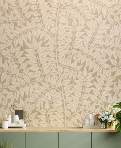 papel de parede com padrão de ramo neutro papel de parede com padrão de ramo neutro