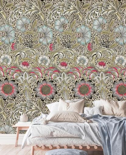 blomstermønster tapet blomstermønster tapet