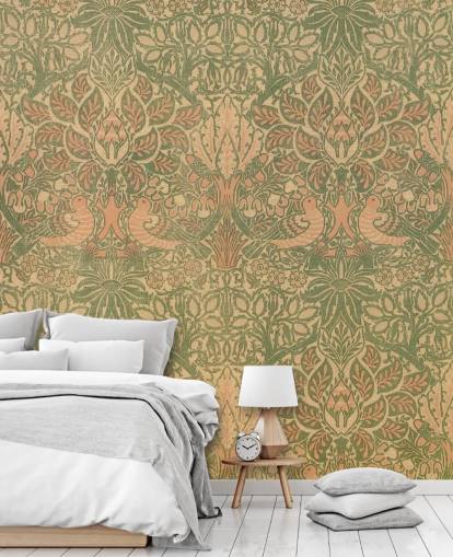 peach and green pattern wallpaper peach and green pattern wallpaper