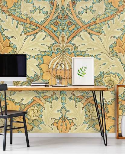 gemusterte William Morris Tapete gemusterte William Morris Tapete