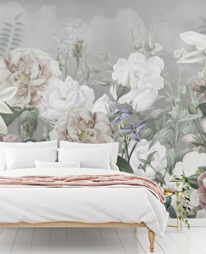 large floral wall mural large floral wall mural