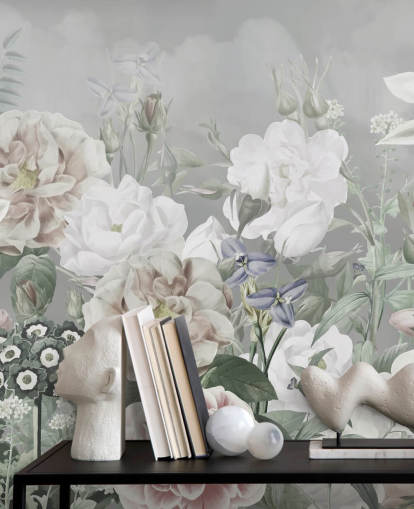 large floral wall mural large floral wall mural