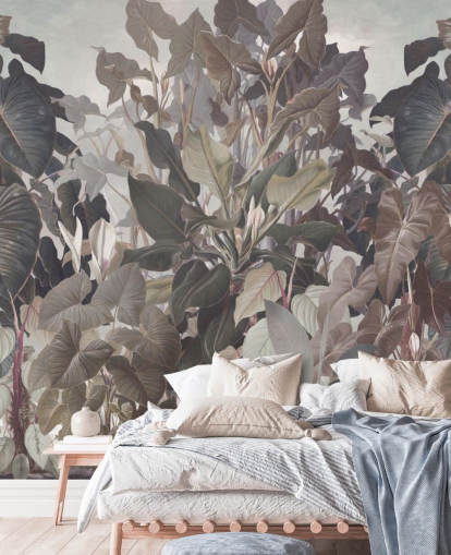 purple tropical jungle wallpaper purple tropical jungle wallpaper