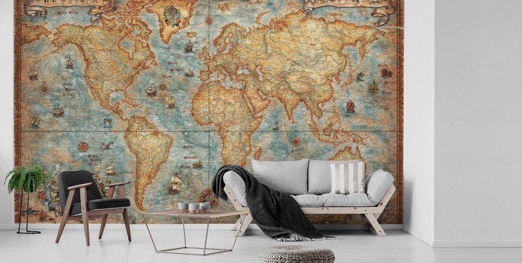 Ray&Co Map Murals | Wallsauce UK