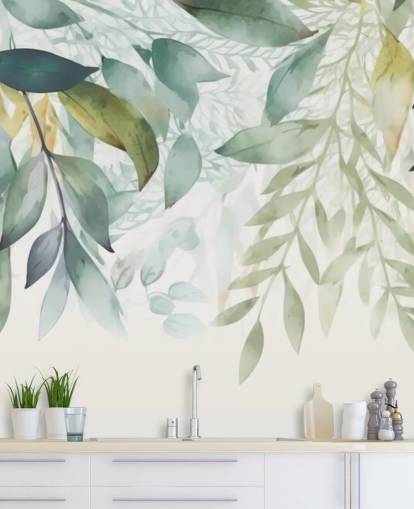 Hanging Leaves Painting taustakuvamaalaus Hanging Leaves Painting taustakuvamaalaus