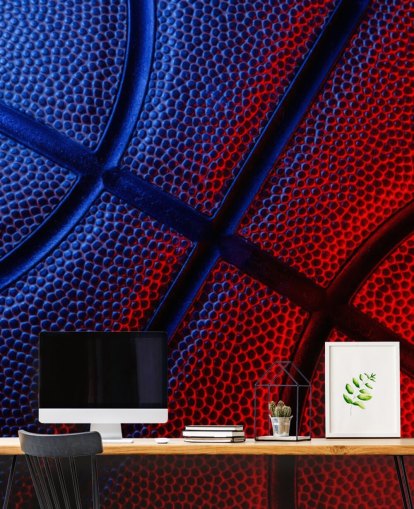 koripallo seinämaalaus nimeltä Basketball Close-Up makuuhuoneisiin ja kuntosaleihin koripallo seinämaalaus nimeltä Basketball Close-Up makuuhuoneisiin ja kuntosaleihin