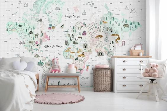 Childrens Wallpaper & Wall Murals | Wallsauce UK
