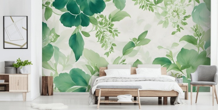 Floral Wallpaper and Flower Wall Murals | Wallsauce US