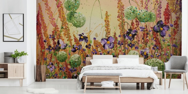 mural de pradera