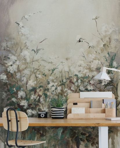 abstract autumn meadow mural abstract autumn meadow mural