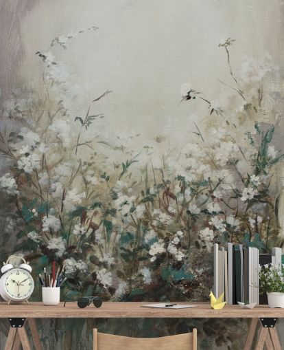 abstract autumn meadow mural abstract autumn meadow mural