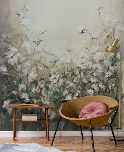 abstract autumn meadow mural abstract autumn meadow mural