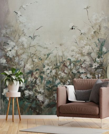 abstrakt høsteng veggmaleri abstrakt høsteng veggmaleri