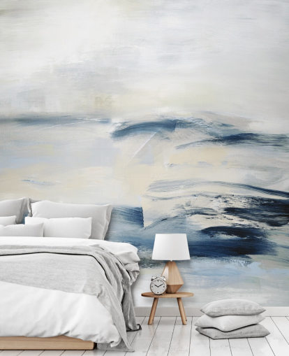 navy abstract wall mural navy abstract wall mural