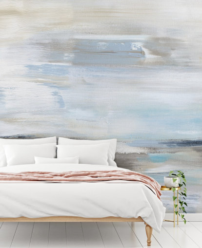 sininen abstrakti tapetti seinämaalaus sininen abstrakti tapetti seinämaalaus