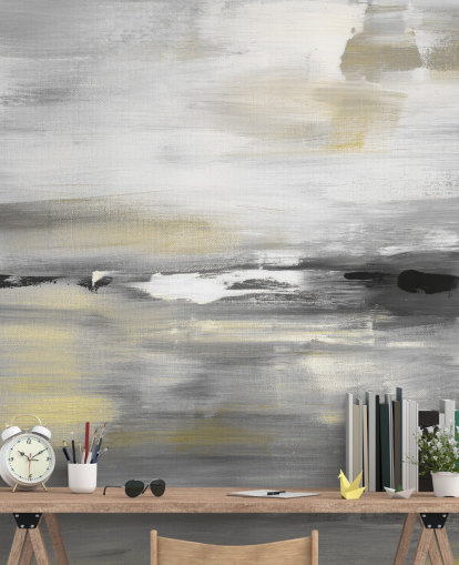 peinture murale abstraite grise peinture murale abstraite grise