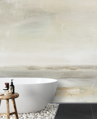 bleg abstrakt vægmaleri bleg abstrakt vægmaleri