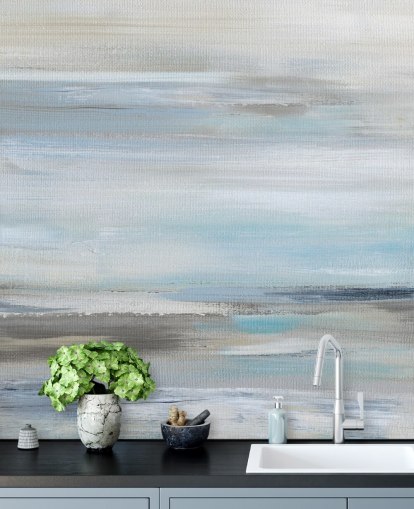 murale astratto blu e grigio murale astratto blu e grigio