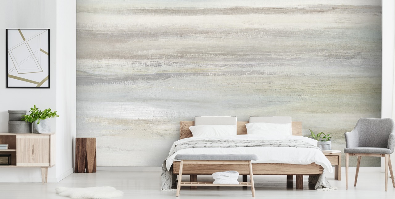 blue and grey abstract mural blue and grey abstract mural