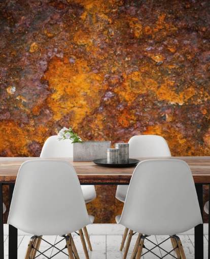 oranje roest behang oranje roest behang