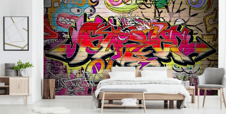 Graffiti Wallpaper & Street Art Wall Murals | Wallsauce CA