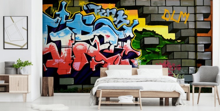 Graffiti Wallpaper & Street Art Wall Murals | Wallsauce AU