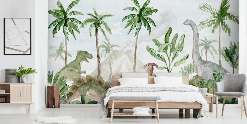 Dinosaur Wallpaper And Wall Murals Wallsauce Us 