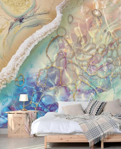 pastel abstract wall mural pastel abstract wall mural