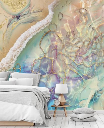 pastel abstract wall mural pastel abstract wall mural