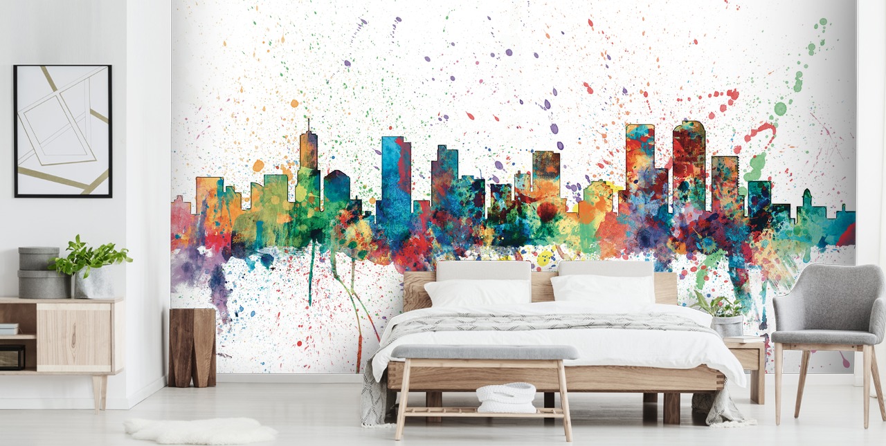 colorfil denver colorado tapet vægmaleri