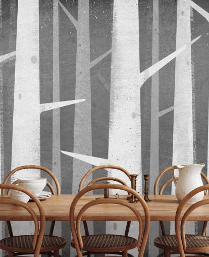 Björk Winter Woods Bakgrund Björk Winter Woods Bakgrund