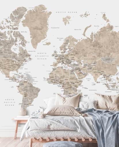 world map with capital cities in neutral colors world map with capital cities in neutral colors