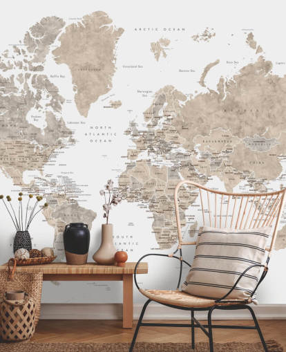 world map with capital cities in neutral colours world map with capital cities in neutral colours