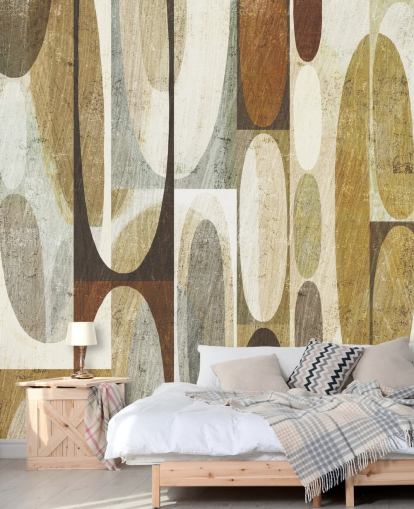 Brown Circle Abstract Wallpaper Brown Circle Abstract Wallpaper