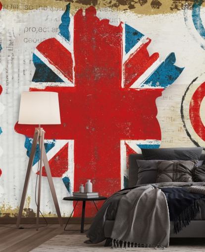 papel de parede union jack, a rainha e registro papel de parede union jack, a rainha e registro