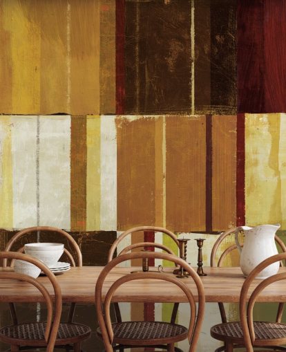 Brown, Red and Green Lined Wallpaper Brown, Red and Green Lined Wallpaper