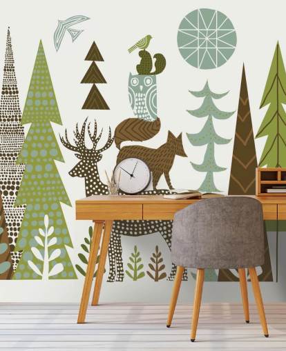 Abstract Mountain Wildlife US Wallpaper Abstract Mountain Wildlife US Wallpaper