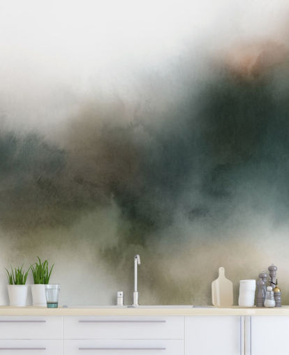 mural de papel pintado Smokey Water mural de papel pintado Smokey Water