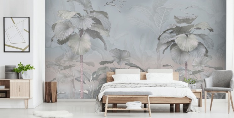 papier peint Stormy Jungle