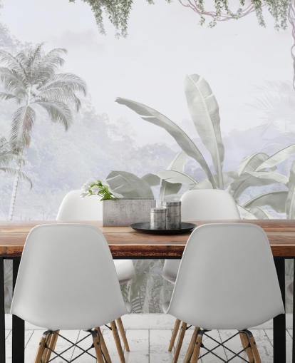 vintage jungle wallpaper wall mural vintage jungle wallpaper wall mural