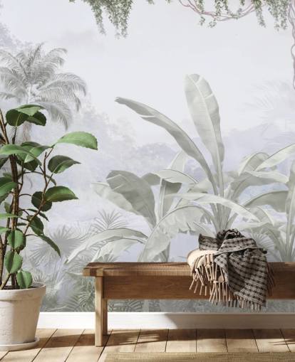 vintage jungle wallpaper wall mural vintage jungle wallpaper wall mural