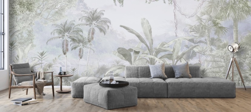 Living Room Wallpaper Murals | Wallsauce US