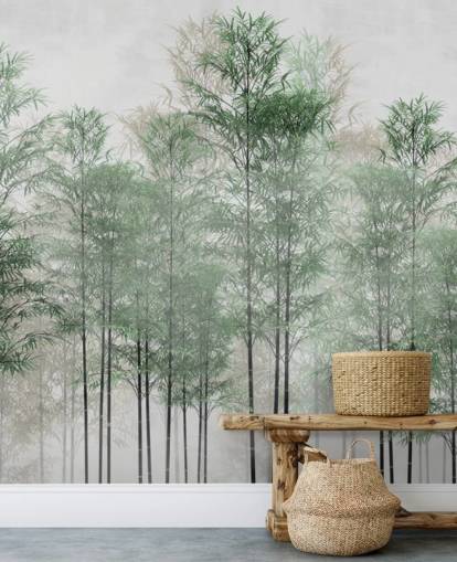 trees in a line forest wallpaper wall mural trees in a line forest wallpaper wall mural