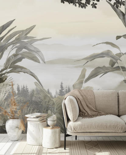 jungle paradise wallpaper mural jungle paradise wallpaper mural