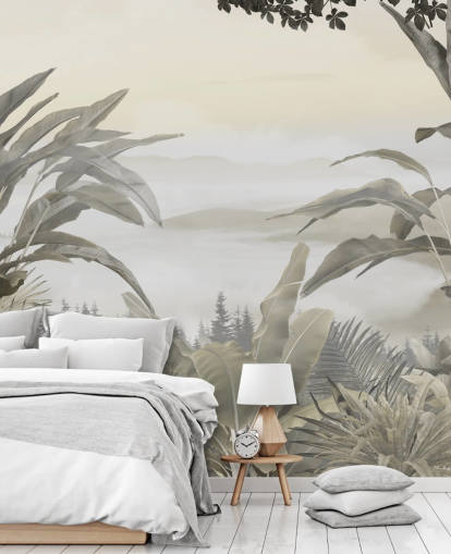 jungle paradise wallpaper mural jungle paradise wallpaper mural